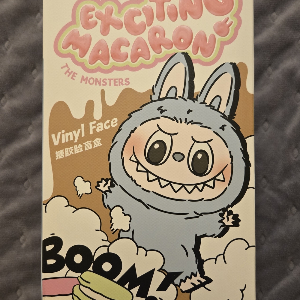 Brand new !  Exciting macaron vinyl face labubu